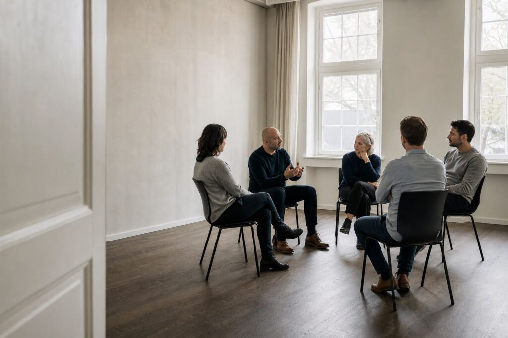 Teamcoaching in einer konstruktiven Gesprächssituation